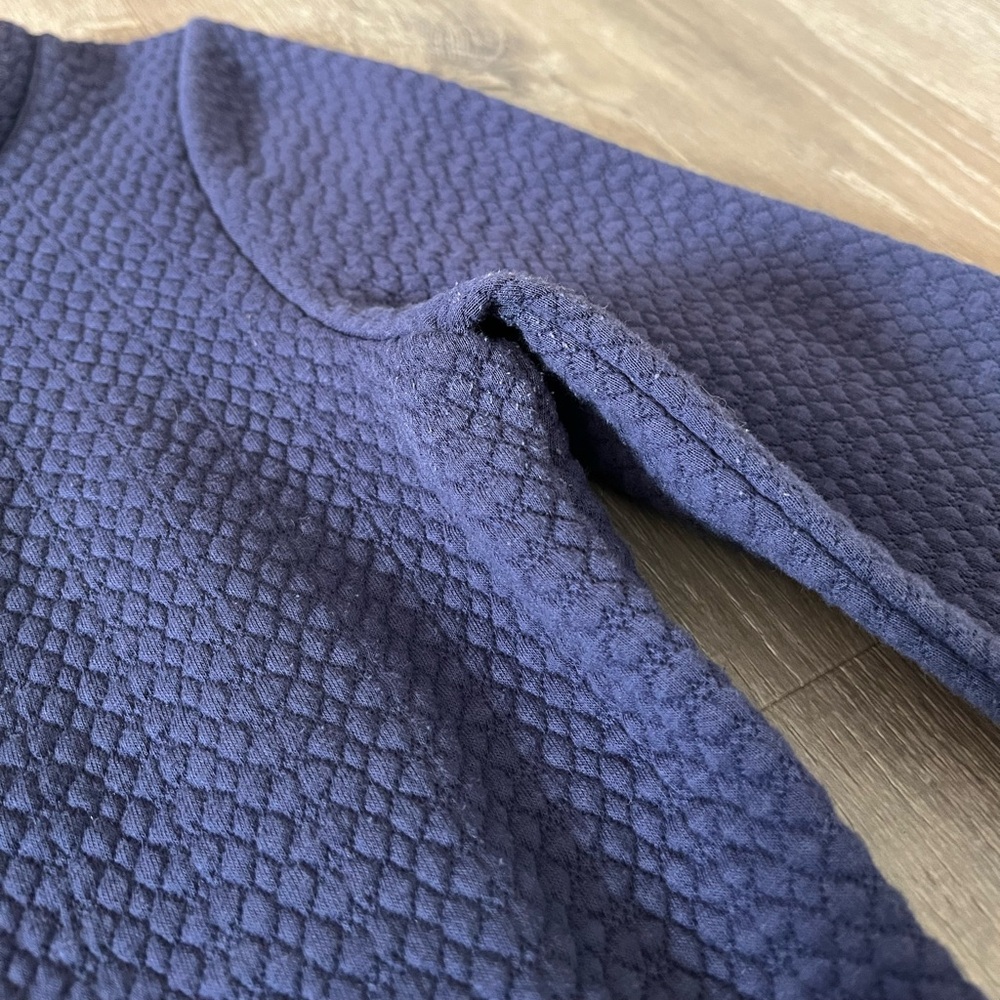 Boden Sixties Jacquard Dress in Navy Blue US 4 Anthro $118 - Picture 7 of 16